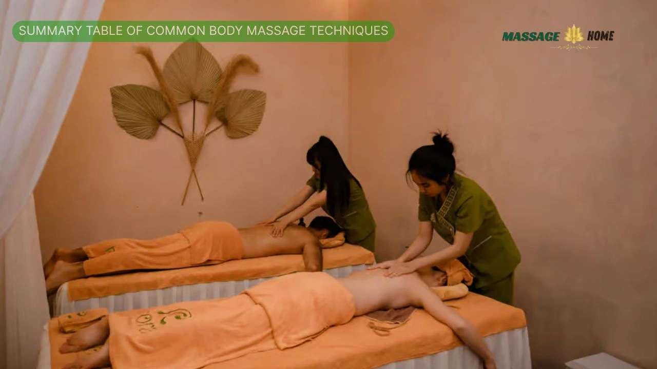 full body massage spa 